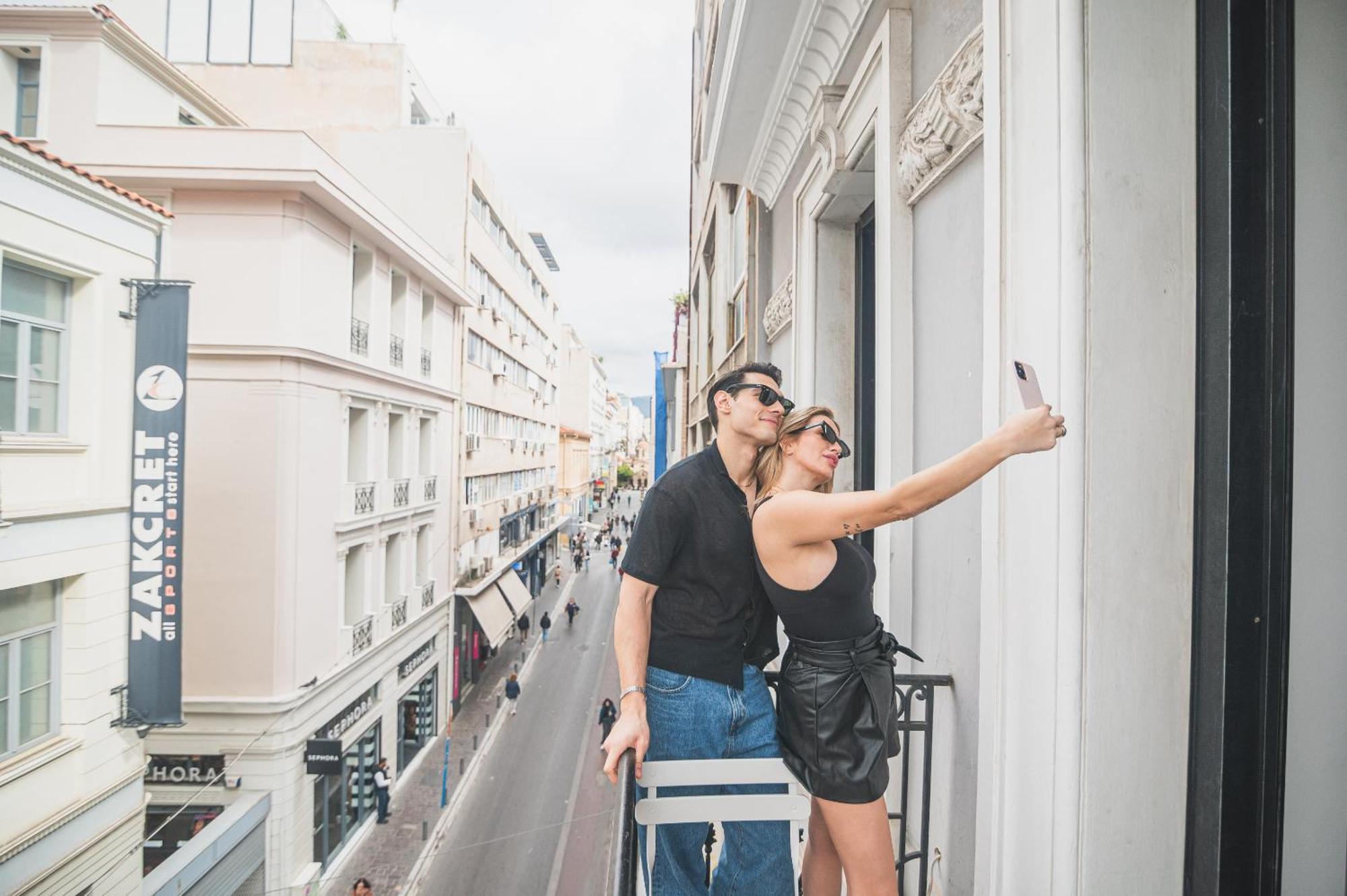 Downtown Suites By Athens Tower Eksteriør bilde